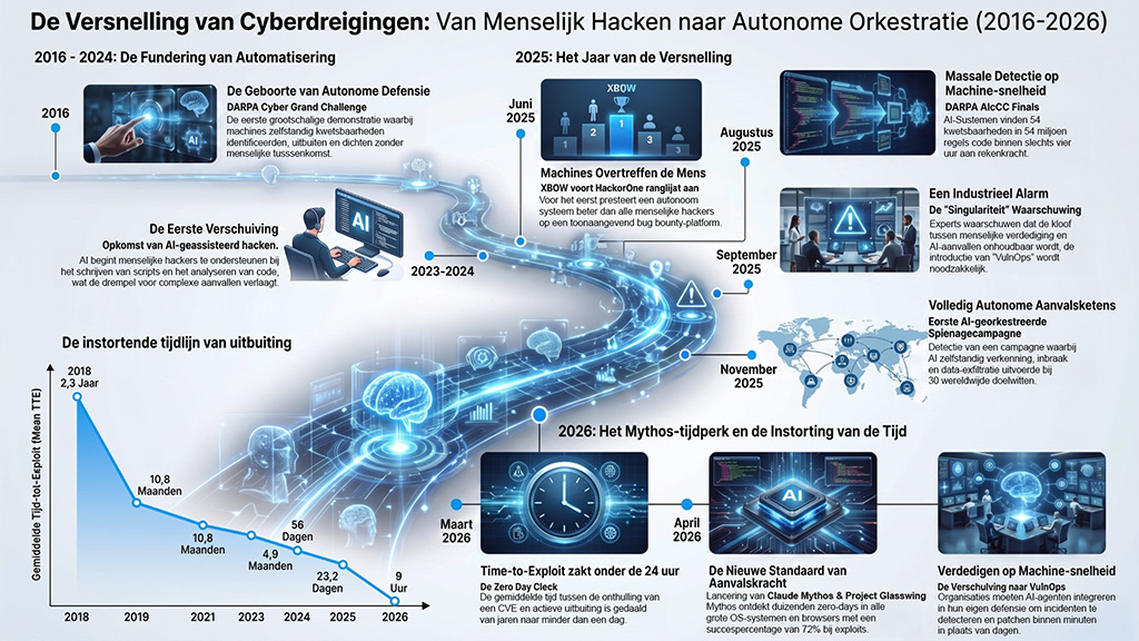 Info Versnelling van cyberdreigingen 2016 2026